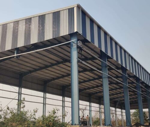 A modern logistics hub showcasing The Future of Warehousing in India with PEB.