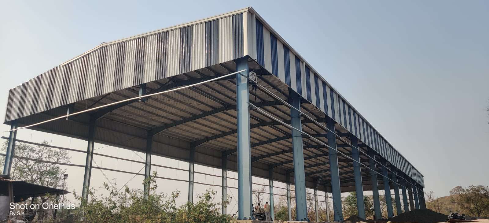  A modern logistics hub showcasing The Future of Warehousing in India with PEB.